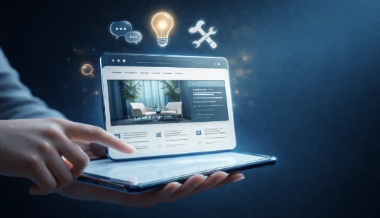 Exemple de site vitrine